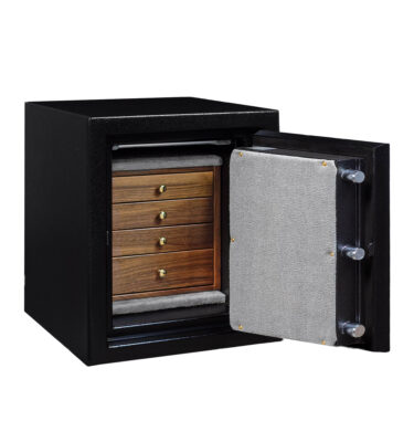 Ivan - C15 Jewelry Safe in Textured Black