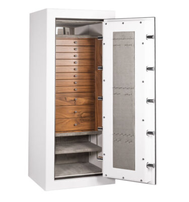 Deborah - C54 RSCII Jewelry Safe in Textured White