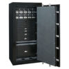 Ruby in Onyx, Chrome, Charcoal, 7 Drawers + File in Blackwood, 10 Watch Winders
