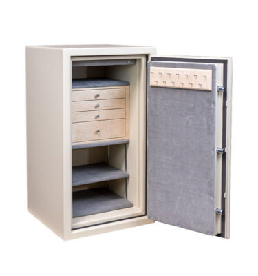Lee - C34 Jewelry Safe in Textured Parchment