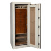 Emerald in Warm Cream, 11 Sepele Drawers, Oil Rubbed Bronze Hardware, Camel Microsuede, Necklace Panel