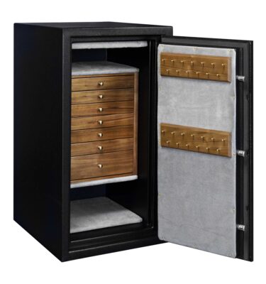 Bobby Sue - C34 Jewelry Safe in Textured Black