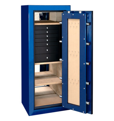 Cherish - Emerald Jewelry Safe in Cobalt Blue