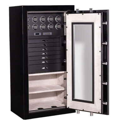 Olympia - Ruby RSCII Jewelry & Watch Safe in Onyx