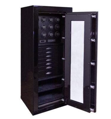 Creed - Emerald RSCII Watch & Jewelry Safe in Onyx