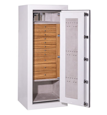 Rolfina - Emerald RSCII Jewelry Safe in Alabaster