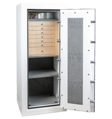 Uncle Buck - C54 Jewelry Safe in Textured White