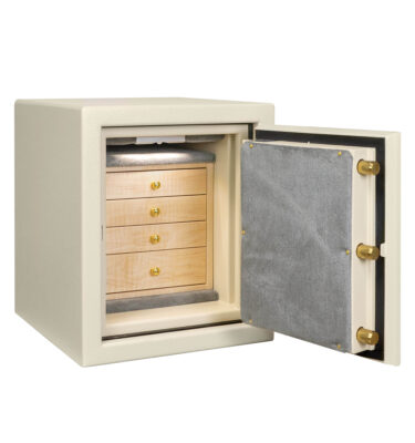 Bradly - C15 Jewelry Safe in Textured Parchment