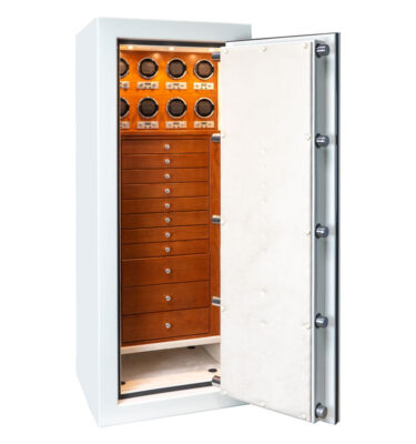Chicago - RSCII Emerald Jewelry & Watch Safe in Alabaster