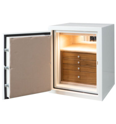 Derry (Left Swing) - Sapphire Jewelry Safe in Alabaster