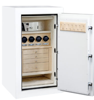 Chickadee - Amethyst UL TL-30 Burglary and Fire-Rated Jewelry Safe with Watch Winders