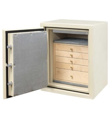 Cliff - (Left Swing) C21 Jewelry Safe in Textured Parchment
