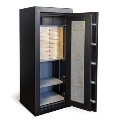 Enya - C54 Jewelry Safe in Textured Black