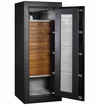 Trent - C54 RSCII Jewelry Safe in Textured Black