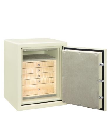 Axel - C21 Jewelry Safe in Textured Parchment