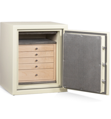Axel - C21 Jewelry Safe in Textured Parchment