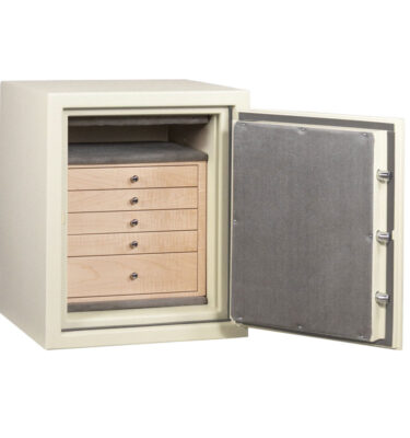 Axel - C21 Jewelry Safe in Textured Parchment