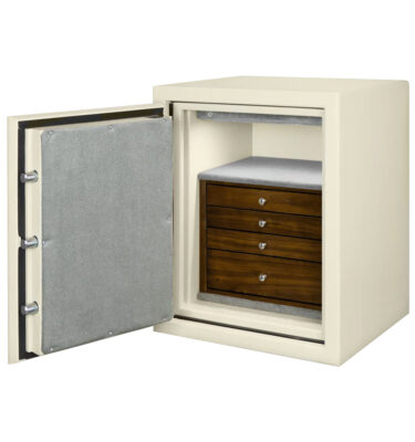 Jason - C21 (Left Swing) Jewelry Safe in Textured Parchment