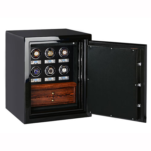 Sapphire in Onyx with Watch Winders and Drawers
