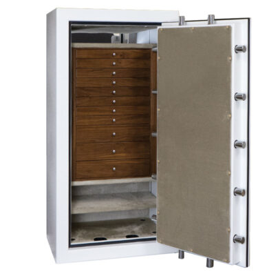 C60, Affordable Extra-Large/Tall Jewelry Safe With Drawers For Home