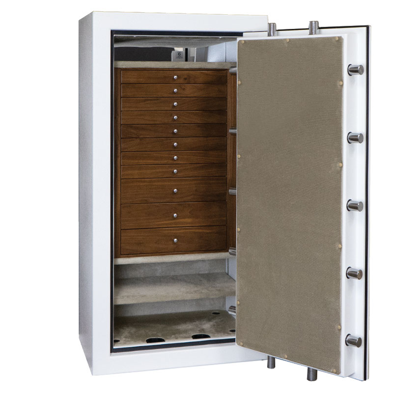 C60, Affordable Extra-Large/Tall Jewelry Safe With Drawers For Home